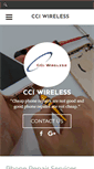 Mobile Screenshot of cci-wireless.com